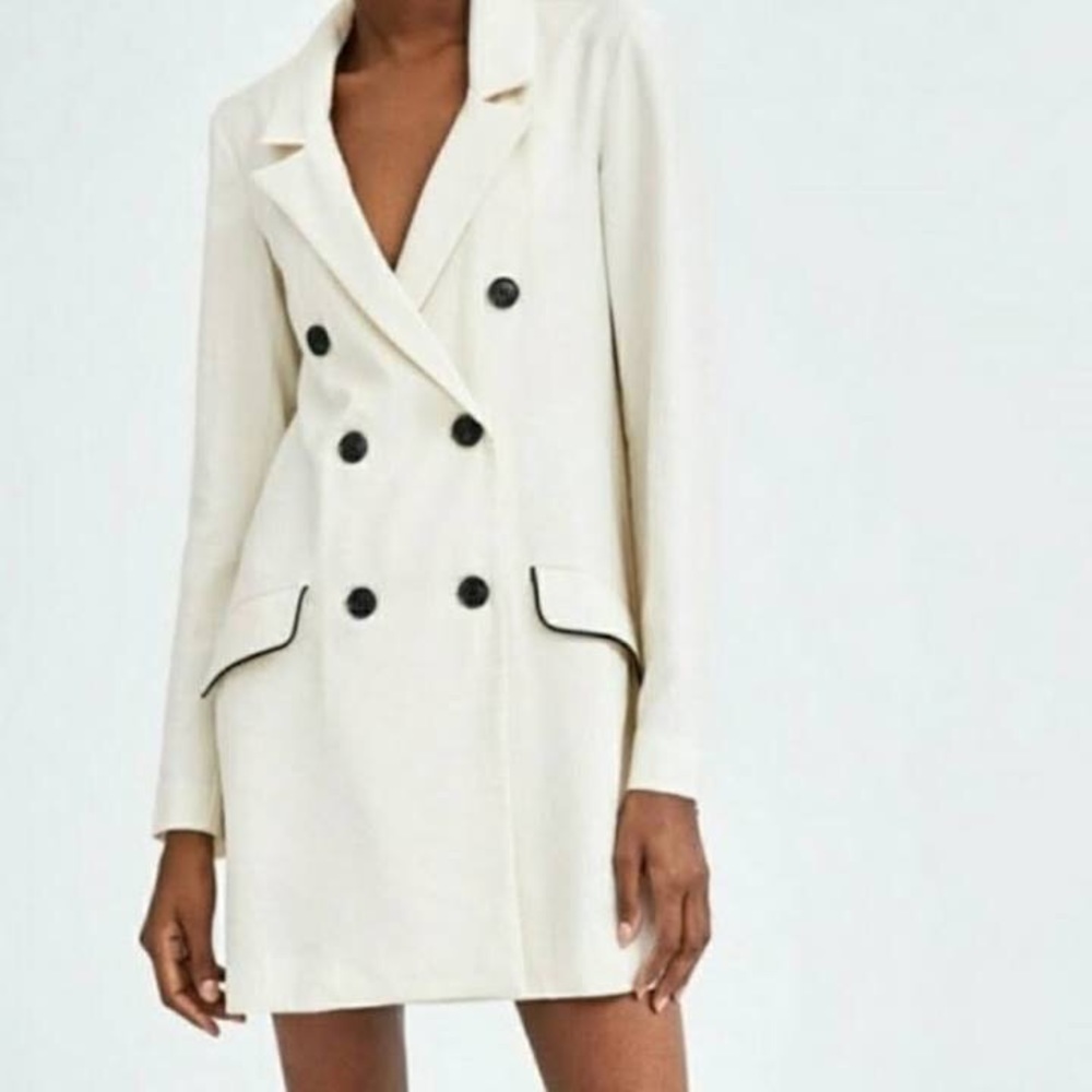 NWOT Zara Long Blazer